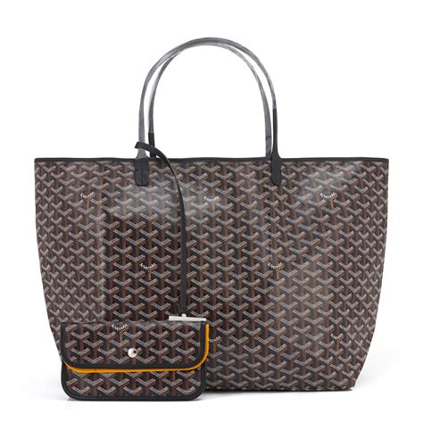 goyard black gm tote|goyard st louis pm price.